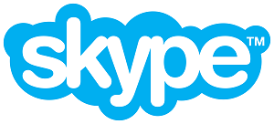 Decorative: Skype logo
