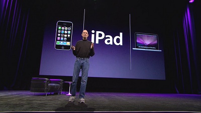 Decorative: Steve Jobs speaking